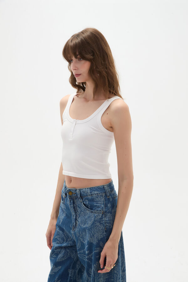 MUSCULOSA RIESME 70809 MARFIL  / OFF WHITE image number null