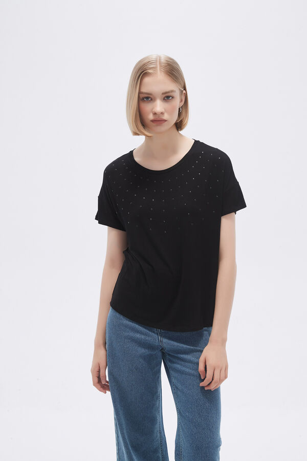 REMERA RENATE NEGRO image number null