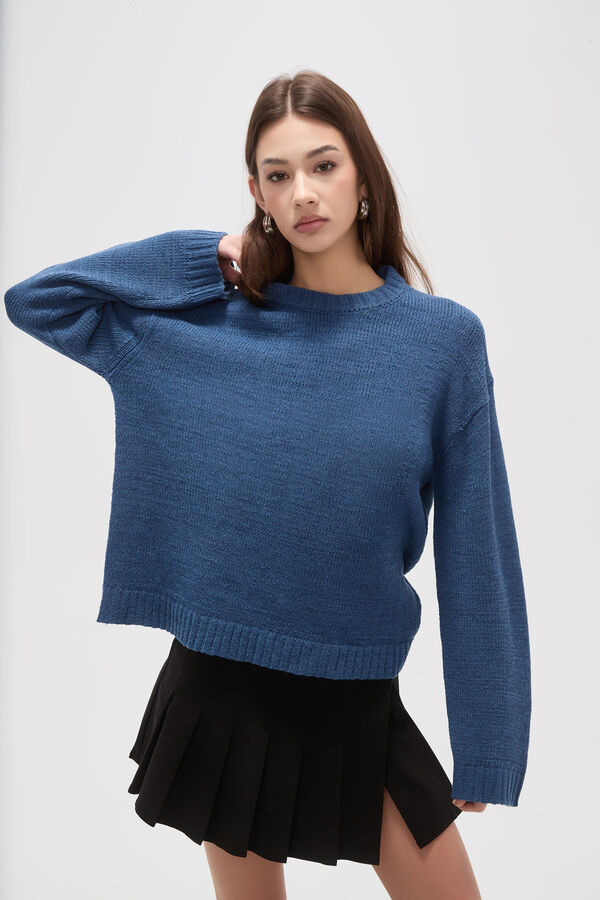 SWEATER SILICIA AZUL PIEDRA image number null