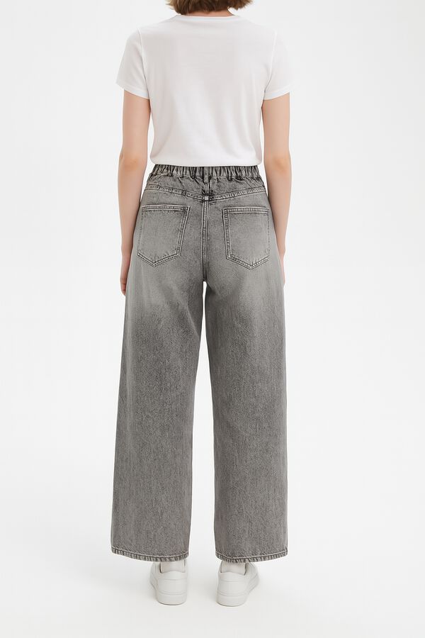 PANTALON RUSTA GRIS CLARO image number null