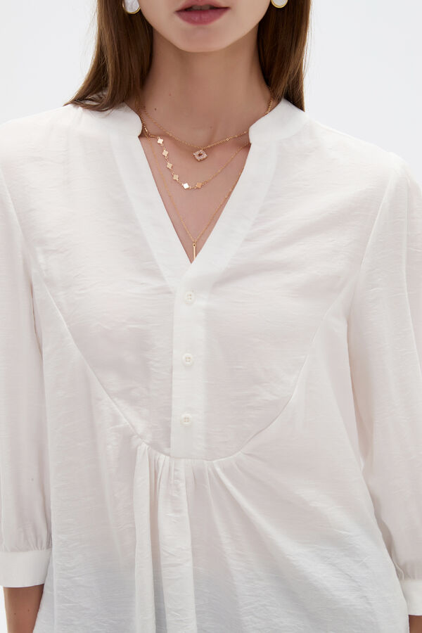 BLUSA QUREL 70607 BLANCO image number null