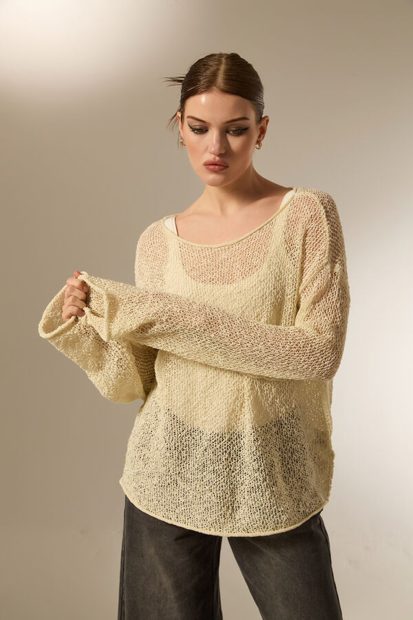 SWEATER KASTISA 70607 CRUDO / NATURAL image number null