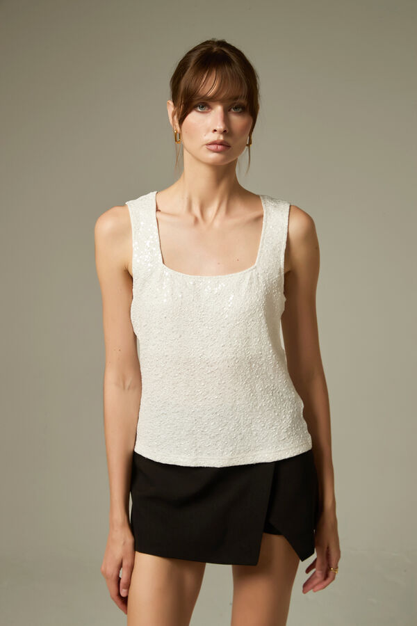 MUSCULOSA NARIL 70809 MARFIL  / OFF WHITE image number null