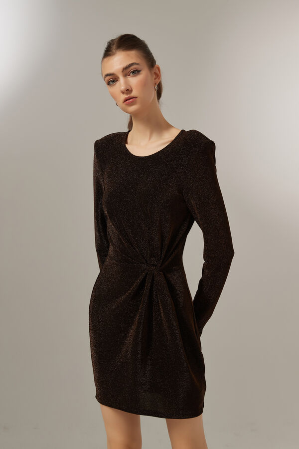 VESTIDO KALISA CHOCOLATE image number null