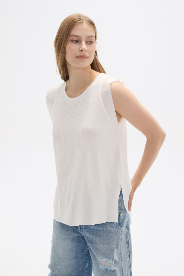 REMERA MAZATLAN MARFIL  / OFF WHITE image number null