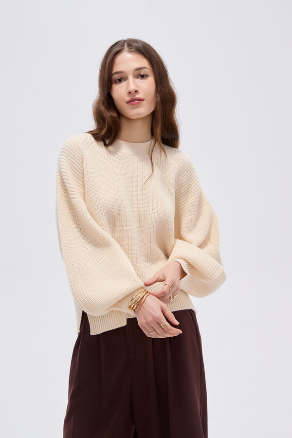 SWEATER TIROS CRUDO / NATURAL image number null