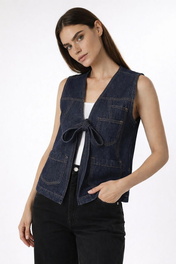CHALECO LOITE AZUL INDIGO image number null