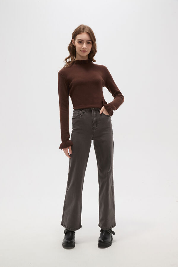 PANTALON BAY GRIS MEDIO image number null