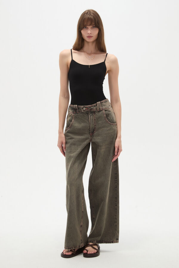 PANTALON SARELA 70607 GRIS OSCURO image number null