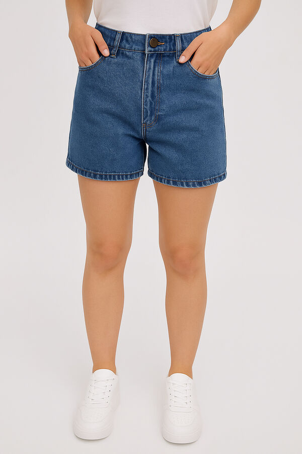 SHORT KARIME AZUL image number null