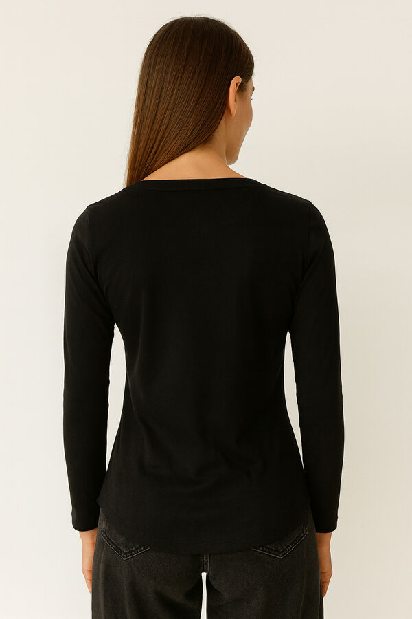 REMERA SIDRANA NEGRO image number null