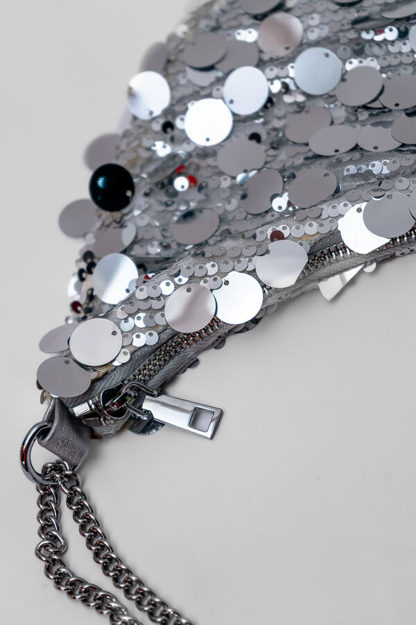 Cartera Sequins PLATEADO image number null