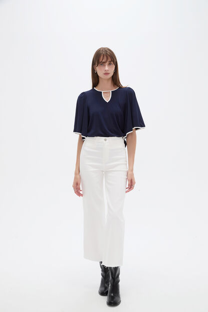 PANTALON SOHAN 70607 MARFIL  / OFF WHITE image number null