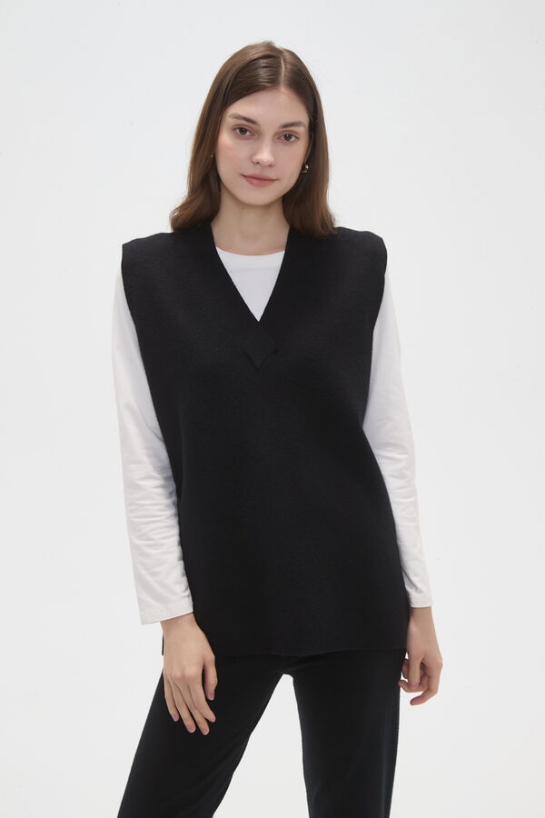 CHALECO ZAIROS NEGRO image number null