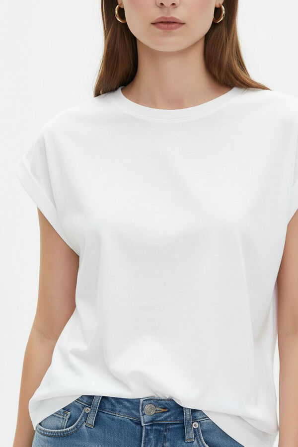 REMERA ALISMO 70607 MARFIL  / OFF WHITE image number null