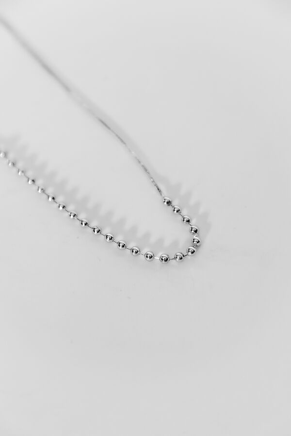 Collar Caribe PLATEADO image number null