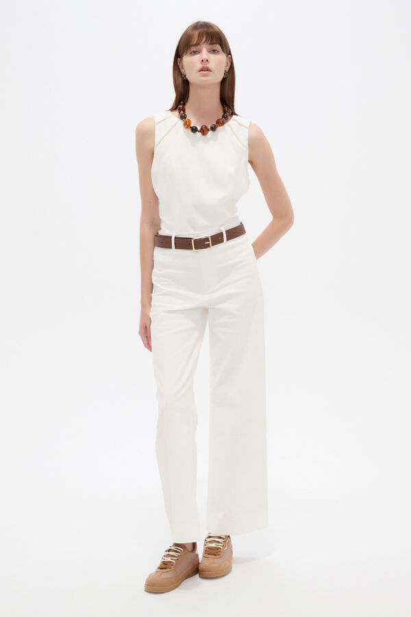 MUSCULOSA YELRAN 70809 MARFIL  / OFF WHITE image number null