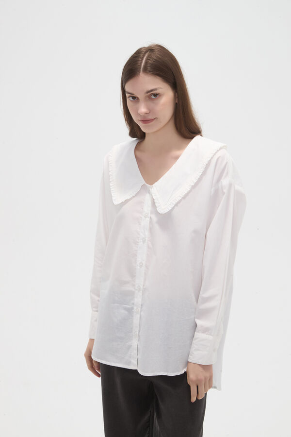 CAMISA LALOU BLANCO image number null