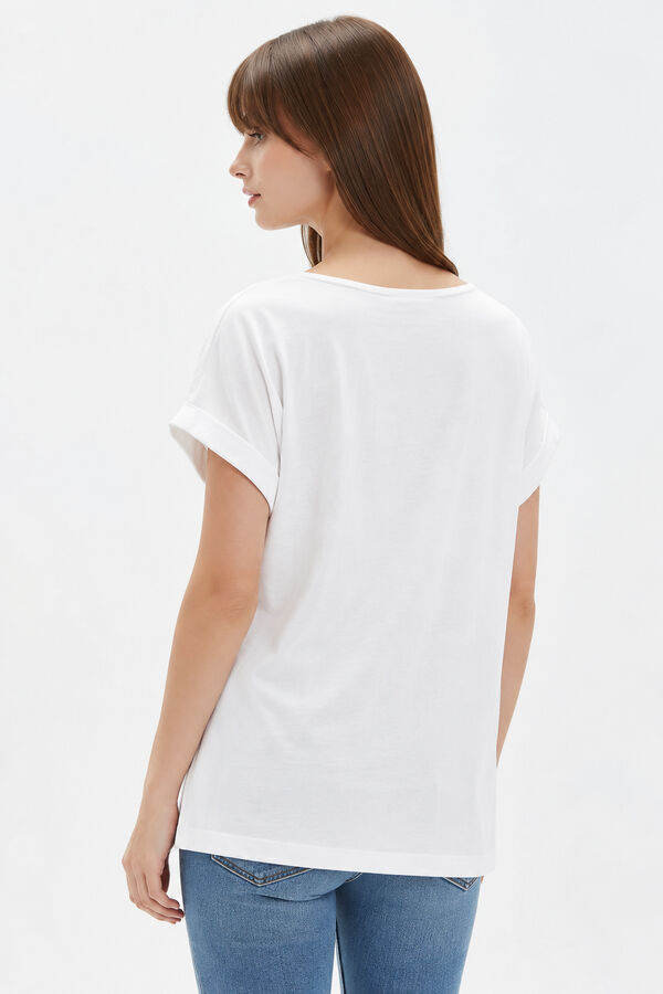 REMERA BATINA 70809 BLANCO image number null