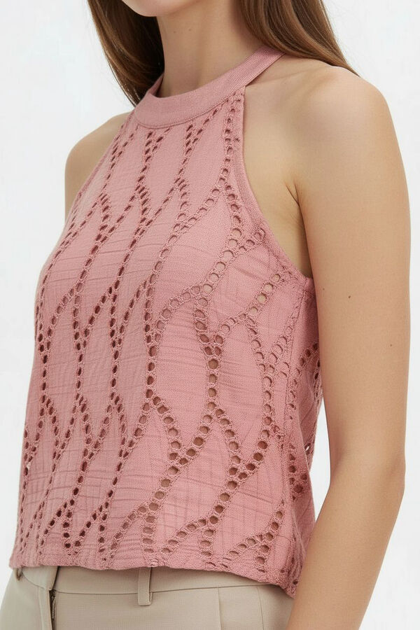 MUSCULOSA ZAMI 70809 ROSA OSCURO image number null