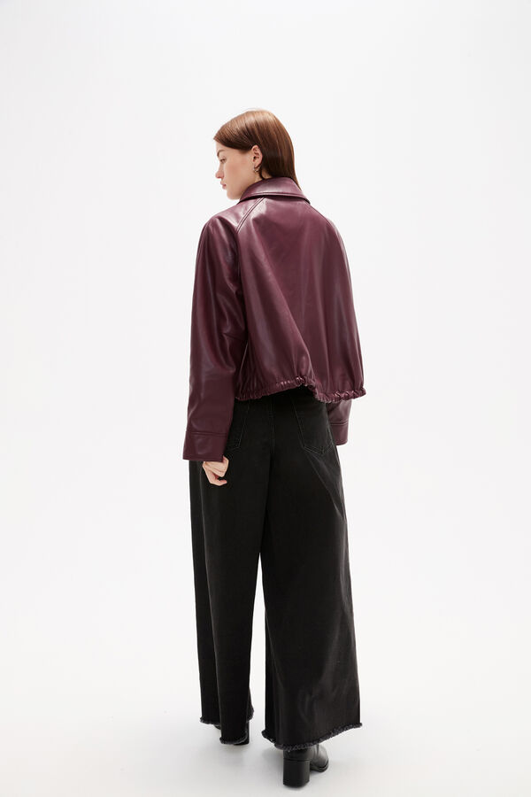 CAMPERA CARDIA CEREZA OSCURO image number null