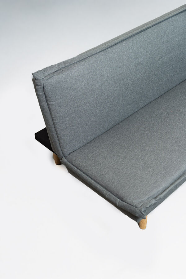 Sofá Cama Click Clack, 2 Cuerpos Nero GRIS OSCURO image number null