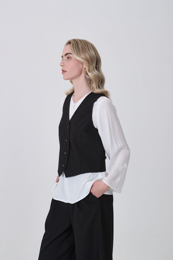 CHALECO JORIK NEGRO image number null