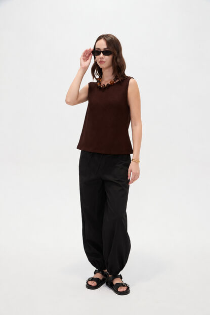 MUSCULOSA IKAT 70809 CHOCOLATE image number null
