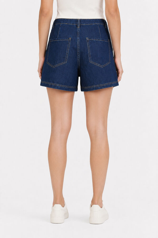 SHORT MOSAR 70809 AZUL INDIGO image number null
