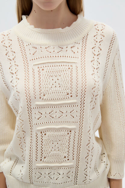 SWEATER STICHOM 70809 CRUDO / NATURAL image number null