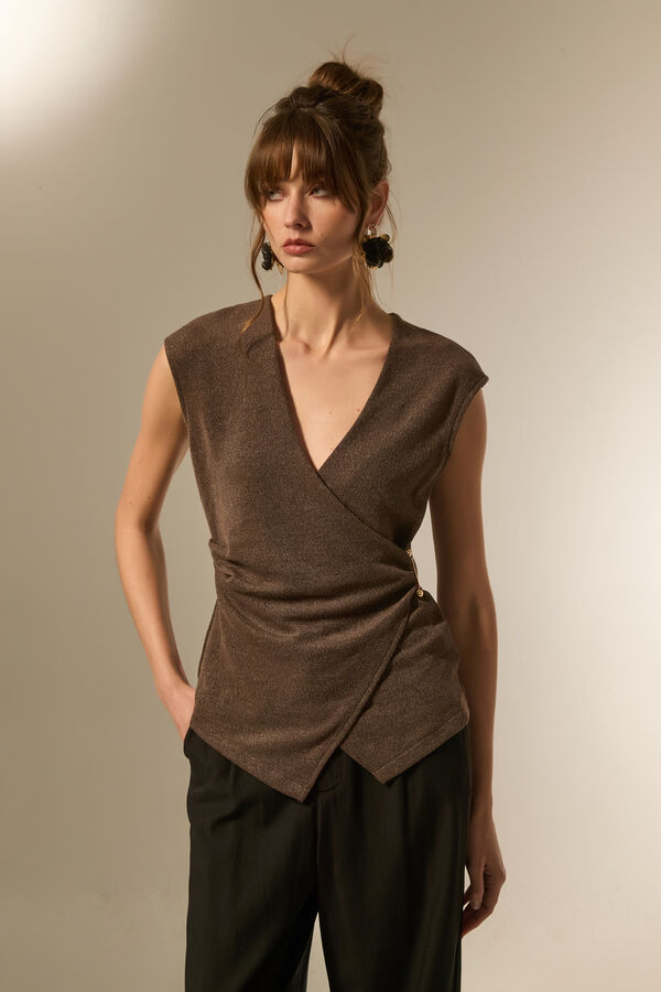 TOPS GRAPPA TAUPE / MINK / VISON image number null