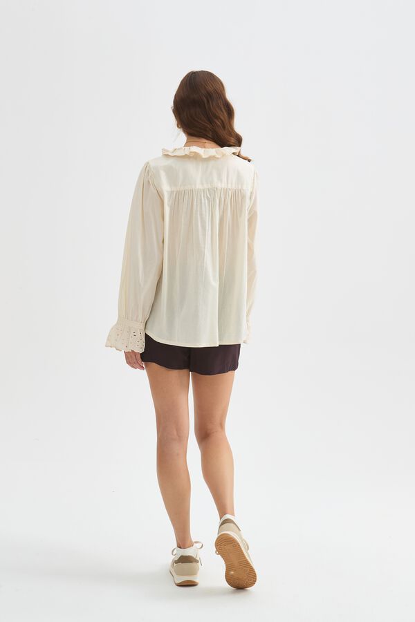 CAMISA JIARDIN 70607 CRUDO / NATURAL image number null