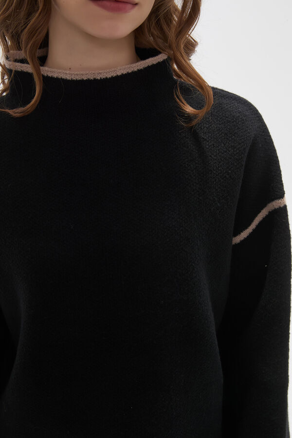 POLERA ITAGA NEGRO image number null