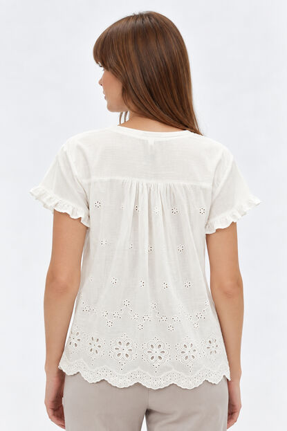 TOPS AHTE 70809 MARFIL  / OFF WHITE image number null