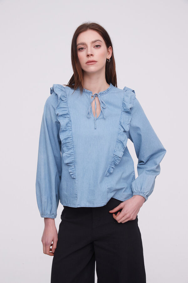 BLUSA RIMBAL AZUL CLARO