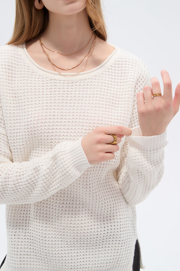 SWEATER BLAUR 70607 BLANCO image number null