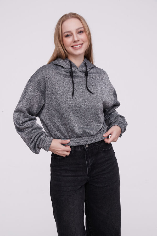 SUDADERA BATIN GRIS OSCURO image number null