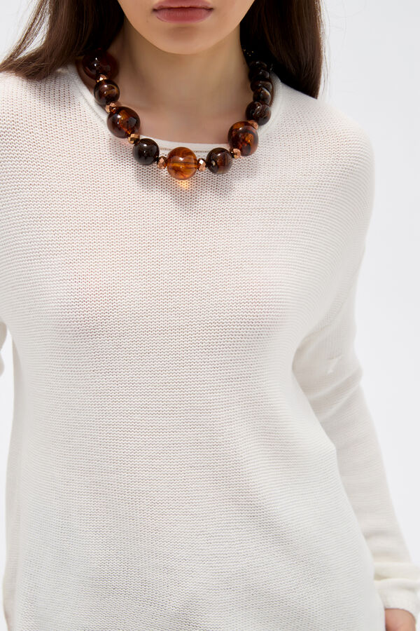 SWEATER GOBY 70607 MARFIL  / OFF WHITE image number null