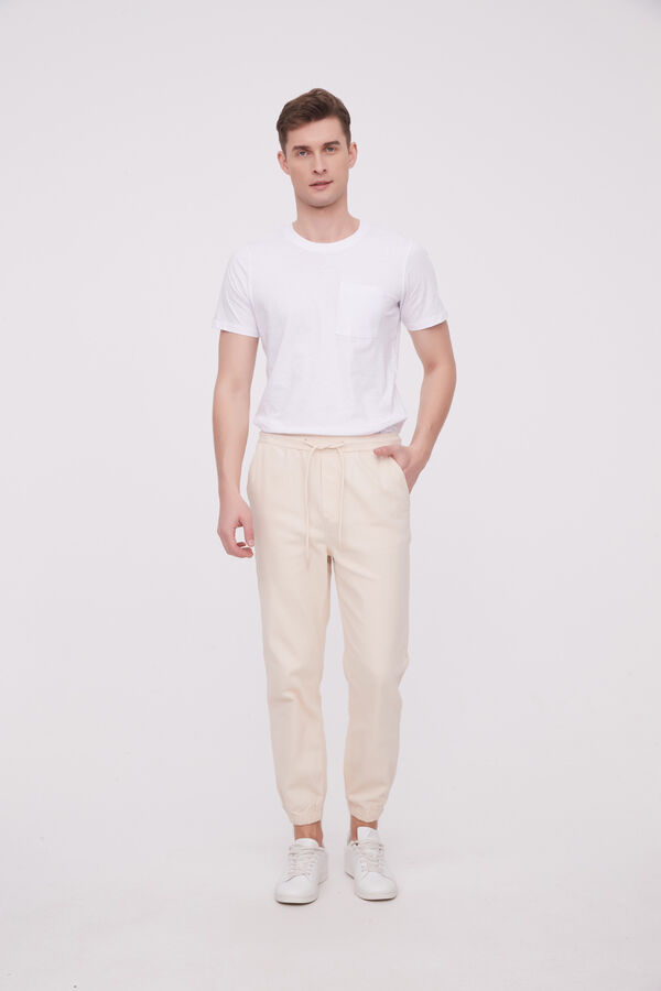 PANTALON TOLVE CRUDO / NATURAL image number null