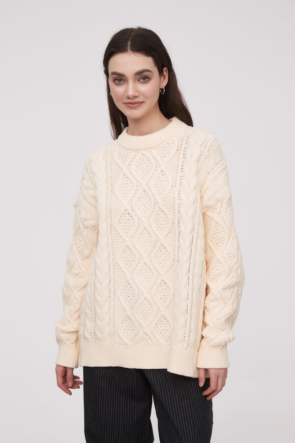 SWEATER CENOZ CREMA image number null