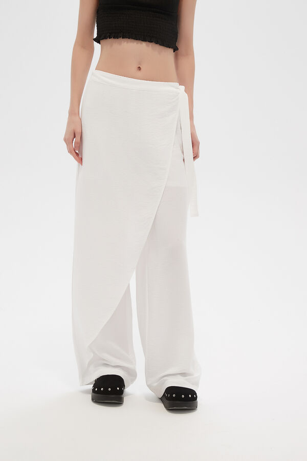 PANTALON ROMI BLANCO image number null