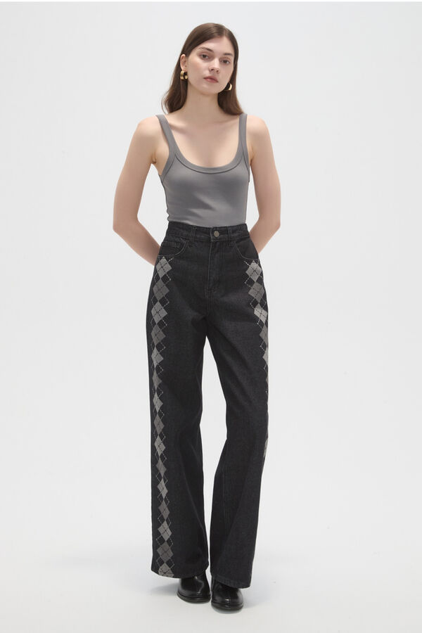 PANTALON TORIL GRIS MEDIO image number null