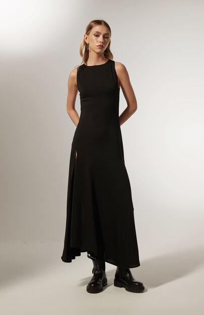 VESTIDO BUTALE NEGRO image number null