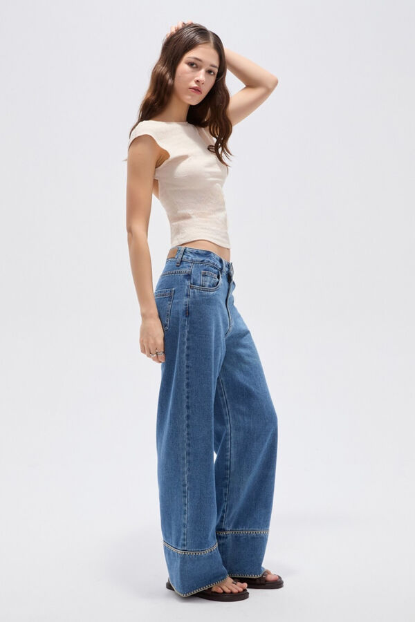 PANTALON ZUMA 70607 AZUL MEDIO image number null