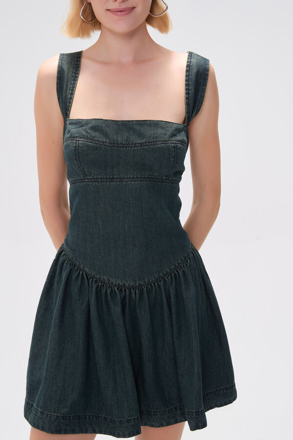 VESTIDO FYLIA AZUL OSCURO image number null