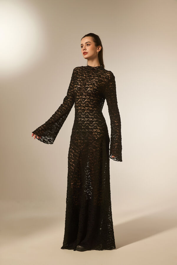 VESTIDO XYRAL NEGRO image number null