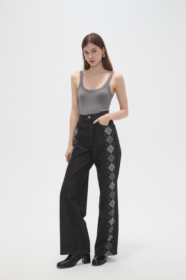 PANTALON TORIL GRIS MEDIO image number null