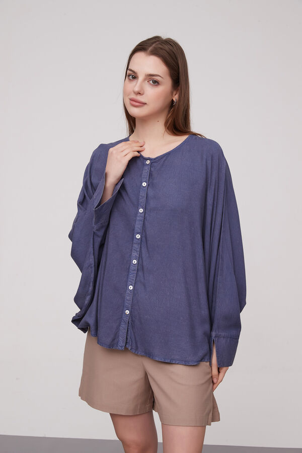 CAMISA MUCHI AZUL PIEDRA