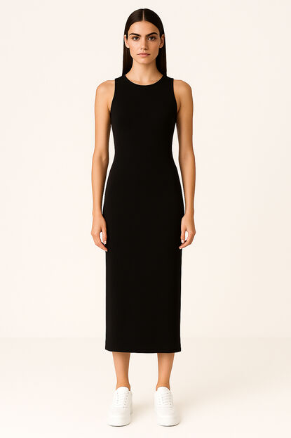 VESTIDO OASIS NEGRO image number null