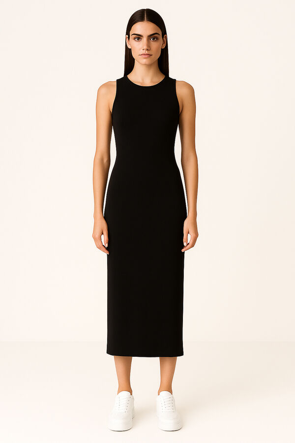 VESTIDO OASIS NEGRO image number null